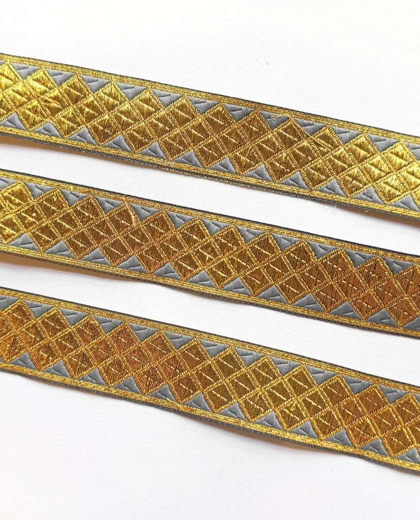 MH - Tira Diamante Oro - Gris