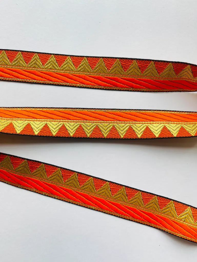 MH - Bordado Samosa - Naranja