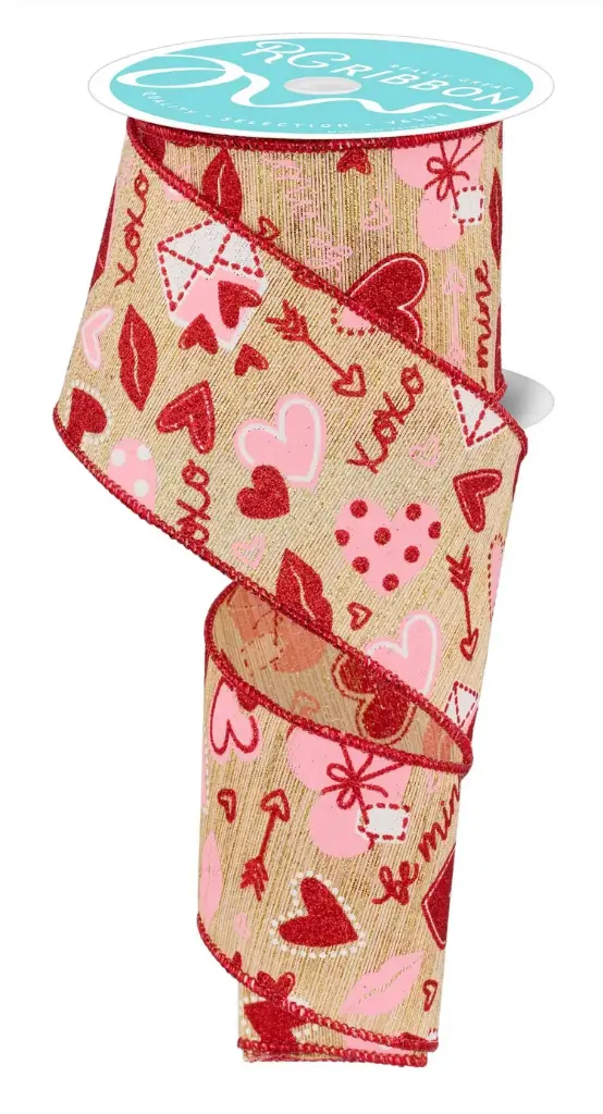 Listón San Valentín - XOXO