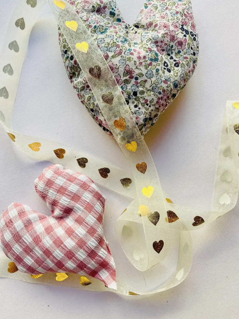 Listón de Organza San Valentín 