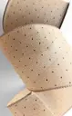 Listón 4" - Yute Polka Dots Negros