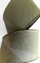 Listón Navideño - Yute Verde Olivo 4"