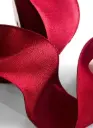 Listón 4" - Tela Crepé Rojo