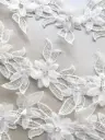 M - Guipur - Floral Blanco