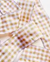 Listón de Cuadros Tipo Picnic de 10 cm – Beige