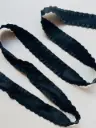 Listón Coquette Plisado - Negro