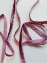 Listón de Terciopelo Escarchado - Rosa