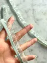 Listón de Terciopelo con Organza Plisada