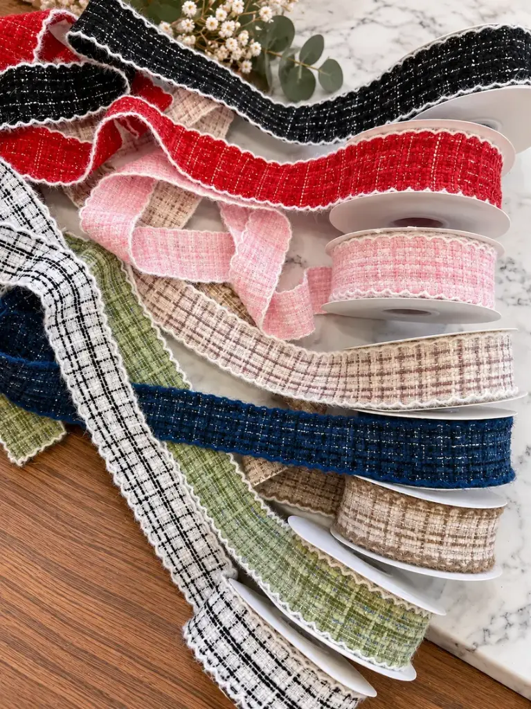 Listón Cuadro Escocés Tweed