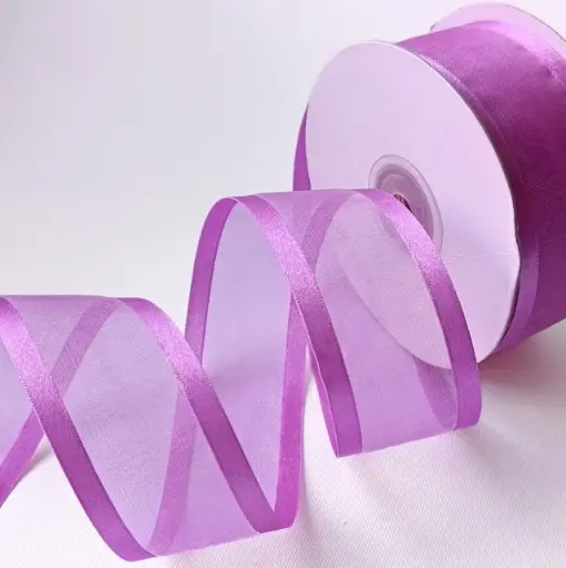 Organza filo Satín - Dark Orchid