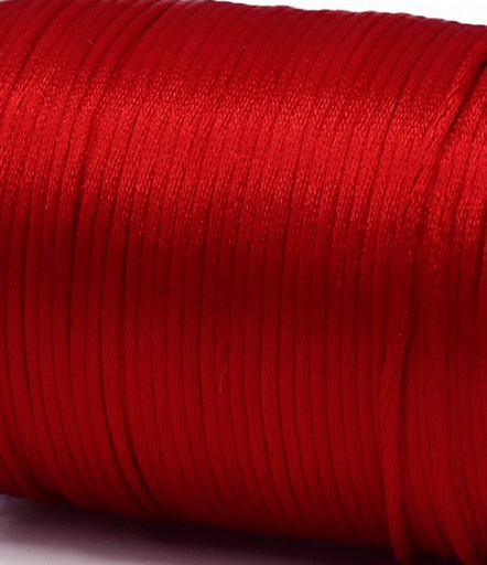 [4777] Listón Cola De Rata - Rojo