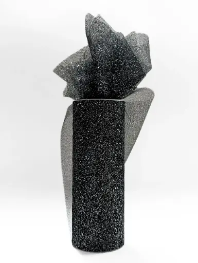 [1536] Tul Diamantina - Gris Oscuro