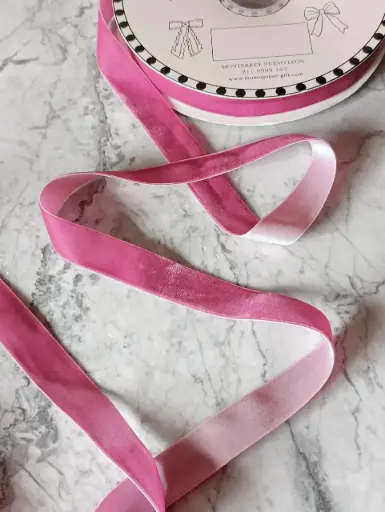 Liston Terciopelo - Magenta