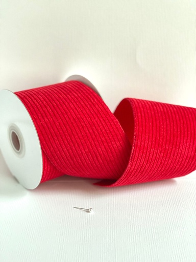 [7500195071845] Listón de Pana - Rojo