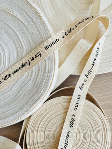 Cinta Palmita Algodón - Natural
