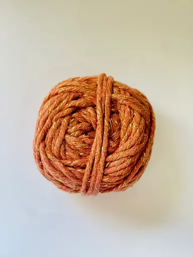 [Macrame Chedron] Macrame hilo Lurex - Chedrón