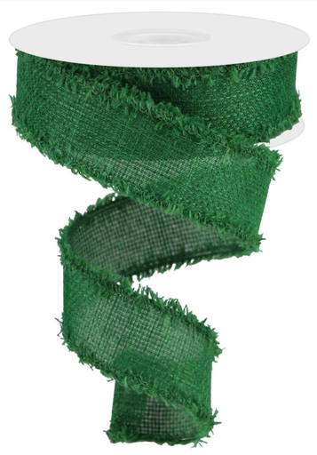 [RG0825306] Listón de Yute Cross - Green 