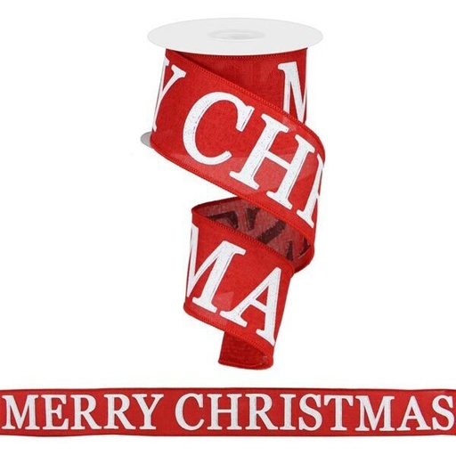 [885673716089] Listón Navideño - Merry Christmas Royal