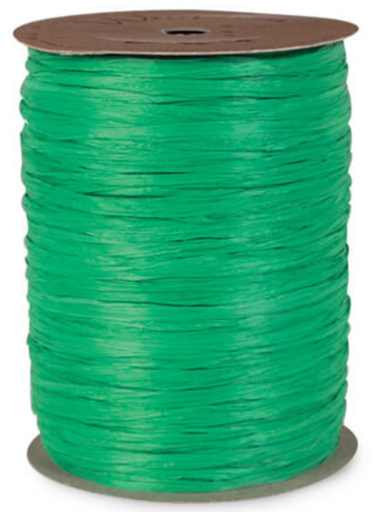 [rafia-mate-verde-kelly-decoracion-regalo] Rafia Mate - Verde