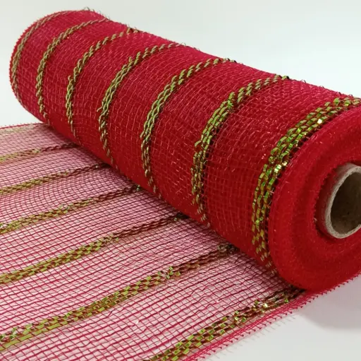 [3057] Malla Pino - Caramelo Oro (26 cm x 9.14 metros de largo)