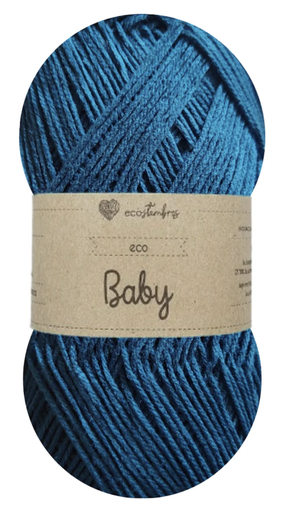 [eco baby pavorreal] Estambre Eco Baby - Océano