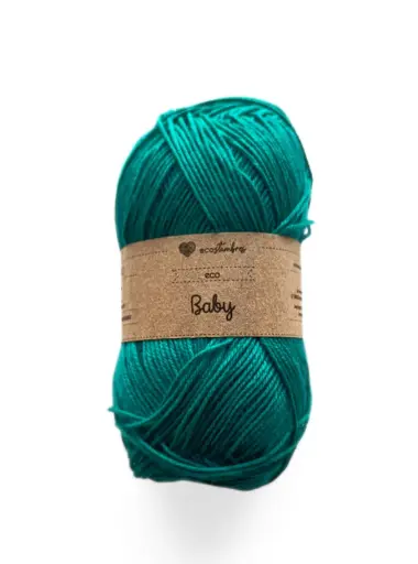 [eco baby jade] Estambre Eco Baby - Jade