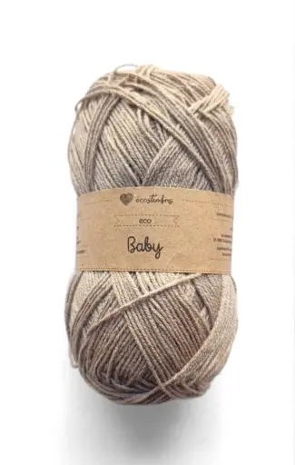 [eco baby taupe] Estambre Eco Baby - Taupe