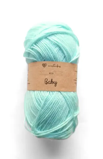 [eco baby menta] Estambre Eco Baby - Menta