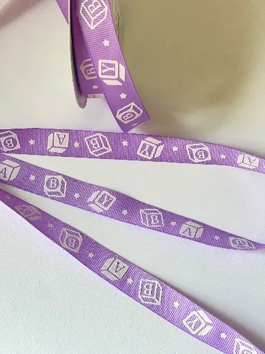 [1255] Popotillo Estampado - Baby Lila