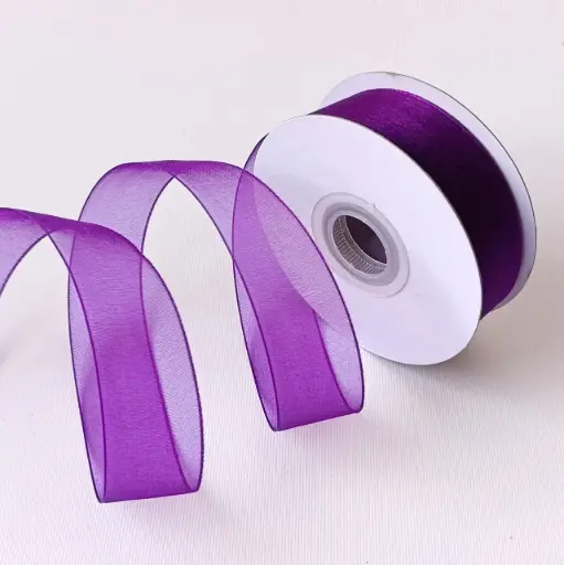 Organza Lisa - Plum