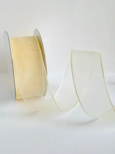 [1137] Organza Fina - Crema