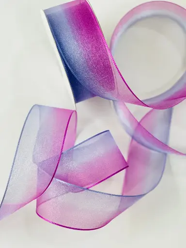 [1583] Organza Fina - Morado Lila