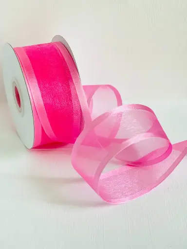 Organza filo Satín - Pink Tulip