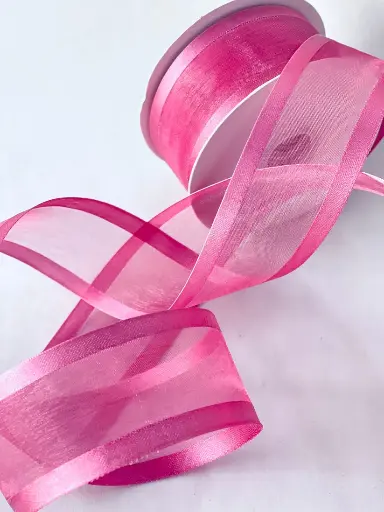 Organza filo Satín - Mauve