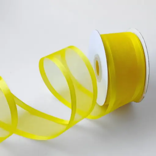 Organza filo Satín - Amarillo