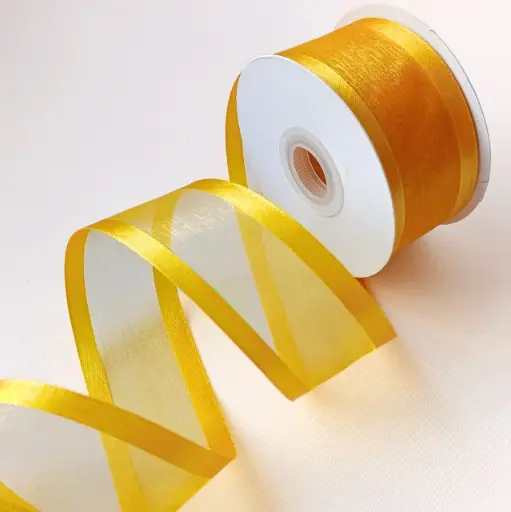 Organza filo Satín - Dorado