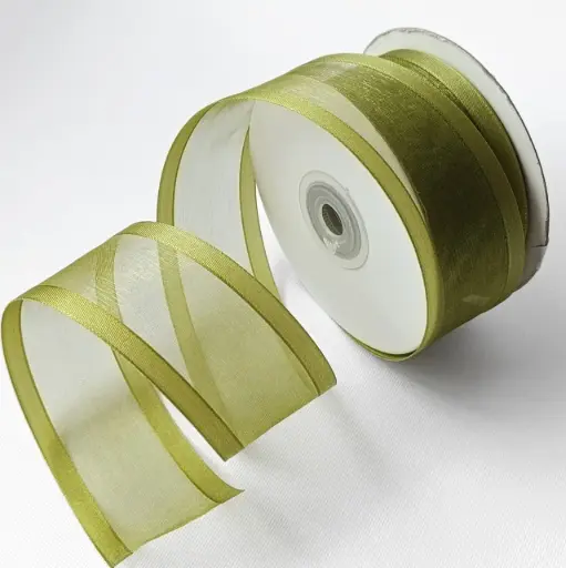 Organza filo Satín - Verde Olivo