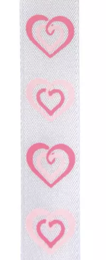 [5984141] Listón de San Valentín - Corazones Rosas