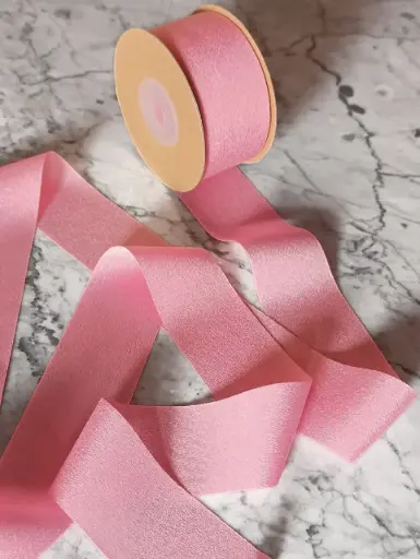 [3715] Sheer Chiffon - Hot Pink 