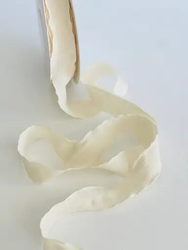 Listón Floral - Ivory