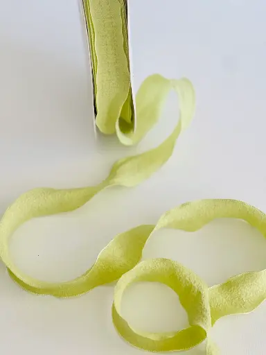 [floral verde limon] Listón Floral - Verde Limón