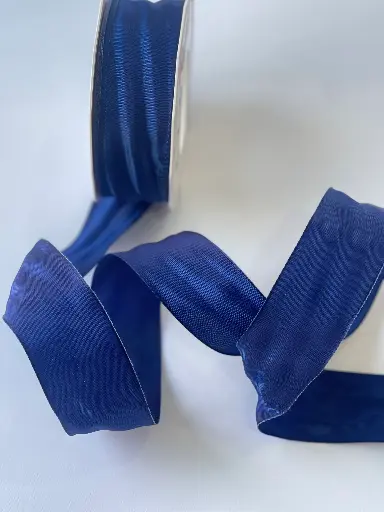 Silk Ribbon - Navy Blue