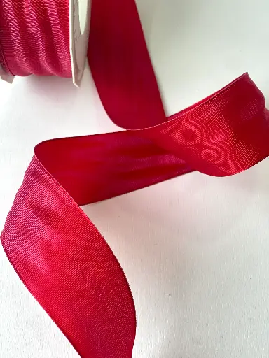 [4663] Silk Ribbon - Raspberry