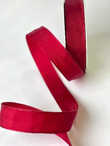 [4664] Silk Ribbon - Ruby Red