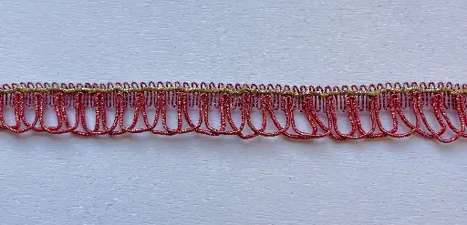 [LR'GH'1063'CO] MH - Tira Lurex - Coral