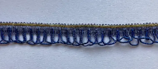 [5548] MH - Tira Lurex - Azul Rey