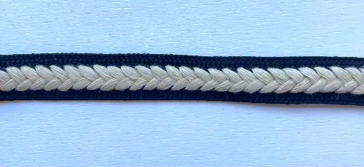 [AN'002'C3'N] MH - Cordón Trenzado 5/8" - Negro 