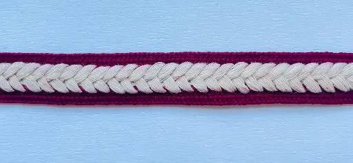 [5174] MH - Cordón Trenzado 5/8" - Vino