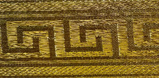 [TL'GL'009'ORO] MH - Tira Oro 3.8 cm - Piramidal.