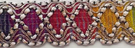 [TH'S'25'MUL] MH - Tira Hindú Terciopelo 7/8" - Arcoiris.